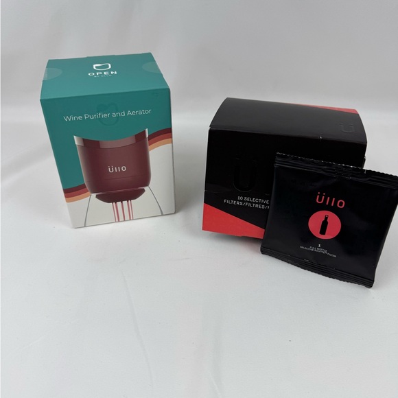 New in sealed box. Open By Ullo, Wine Purifier and Aerator Complete - Picture 8 of 13